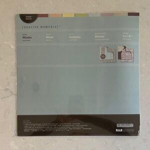 Creative Memories Pastel Winter Additions